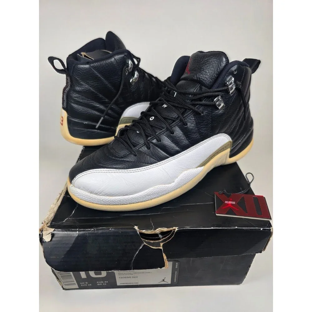 Air Jordan 12 Retro Playoffs  2012 130609-001 Men's Size 10 Used